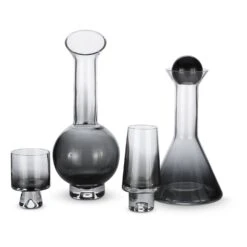 Tom Dixon Tank Low Ball Glasses - Set Of 2 -Trit Houses Shop TankBlackGroupshotCutout 95354676 42dd 4d2f b651 717bb264e5ce