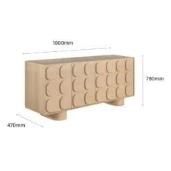 Tansu 4 Doors Sideboard 23 Tansu 4 Doors Sideboard -Trit Houses Shop TansuSideboardProductDimensions