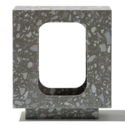 Oval Moon Side Table -Trit Houses Shop UNS B03 1 021 Grey 02