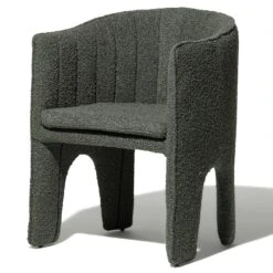Milano Dining Chair 22 Milano Dining Chair -Trit Houses Shop UNS C02 1 003 Green Boucle 02