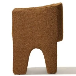 Milano Dining Chair 27 Milano Dining Chair -Trit Houses Shop UNS C02 1 003 Orange Boucle 04