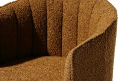 Milano Dining Chair 39 Milano Dining Chair -Trit Houses Shop UNS C02 1 003 Orange Boucle 07