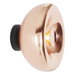Tom Dixon Void Surface Lamp 32 Tom Dixon Void Surface Lamp -Trit Houses Shop VoidWallLightCopperSideOn Cutout