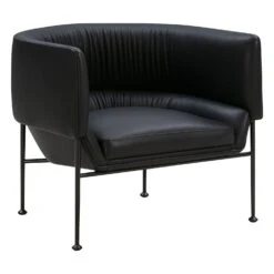 Collar Large Lounge Chair -Trit Houses Shop WEN C01 1 018 Black Parma 02