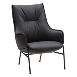 Aloe High Back Lounge Chair 29 Aloe High Back Lounge Chair -Trit Houses Shop WEN C01 1 024 Black Parma 01