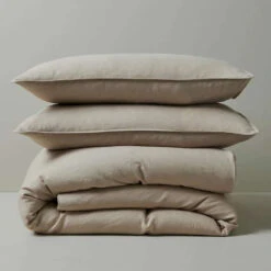 Ravello French Flax Linen Pillowcase - Set Of 2 29 Ravello French Flax Linen Pillowcase - Set Of 2 -Trit Houses Shop Weave Ravello bedding quilt cover standard pillows shell web