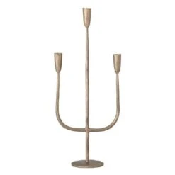 Bloomingville Ace Metal Candlestick - Brass