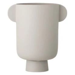 Bloomingville Metal Vase - Grey 29cm