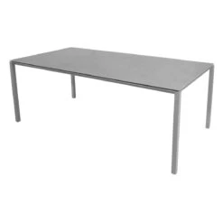 Pure Rectangular Dining Table 2000mm - Outdoor 21 Pure Rectangular Dining Table 2000mm - Outdoor -Trit Houses Shop can b01 0 011 light grey ceramic concrete grey 2d9c6791 cefc 420a a0b6 3245010d4b97