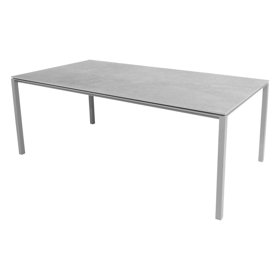 Pure Rectangular Dining Table 2000mm - Outdoor 7 Pure Rectangular Dining Table 2000mm - Outdoor - Image 7