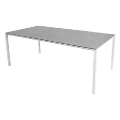 Pure Rectangular Dining Table 2000mm - Outdoor 25 Pure Rectangular Dining Table 2000mm - Outdoor -Trit Houses Shop can b01 0 011 white ceramic concrete grey cf7a4c1a 0cdd 4a34 915e dfd8da3a50ce