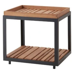 Level Coffee Table 14 Level Coffee Table -Trit Houses Shop can b02 0 001 small lavagreyaluminium teak 1 49872067 f483 44d5 b47e 8abd42aef713