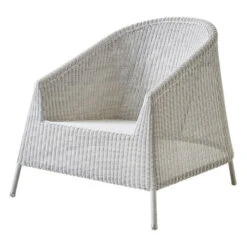 Kingston Lounge Chair -Trit Houses Shop can c01 0 012 white grey no cushion 1 78815f2e efa2 4b13 a15b f019f6e8b30d