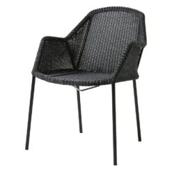 Breeze Stackable Dining Chair -Trit Houses Shop can c02 0 001 loom black no cushion 17c209aa e945 4d68 a839 fef98936627c