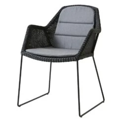 Breeze Dining Chair- Sled Leg 23 Breeze Dining Chair- Sled Leg -Trit Houses Shop can c02 0 002 loom black grey seat pad back cushion cc60dd5f ebf0 47fc 99d4 7519662e702f