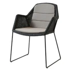 Breeze Dining Chair- Sled Leg 25 Breeze Dining Chair- Sled Leg -Trit Houses Shop can c02 0 002 loom black taupe seat pad back cushion 5364854c e30f 490b b23f 736f70ebfc7b