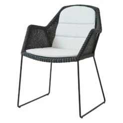 Breeze Dining Chair- Sled Leg 26 Breeze Dining Chair- Sled Leg -Trit Houses Shop can c02 0 002 loom black white seat pad back cushion be0c2894 2c83 4138 87a1 0e21672f2689