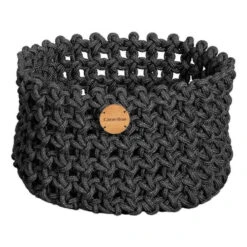 Soft Rope Basket - Soft Rope 6 Soft Rope Basket - Soft Rope -Trit Houses Shop can g15 0 006 dark grey medium