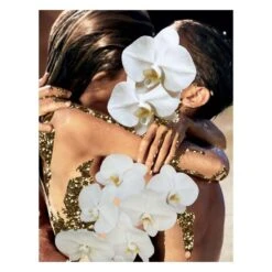 Blind For Love (with Orchids) Print