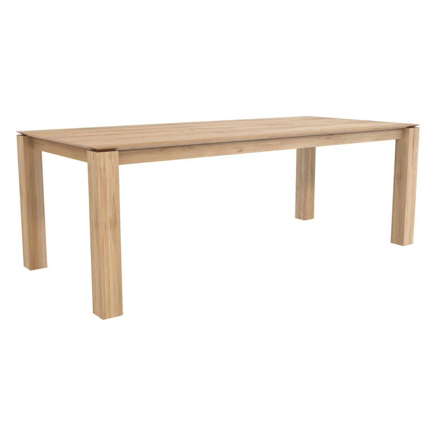 Ethnicraft Oak Slice Dining Table 5 Ethnicraft Oak Slice Dining Table - Image 5