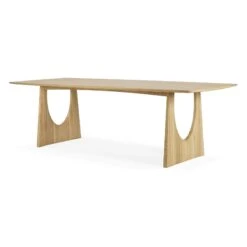 Ethnicraft Oak Geometric Dining Table -Trit Houses Shop eth b01 1 035 06 eeb954ca ae4f 4a8a a837 62096b9fe433