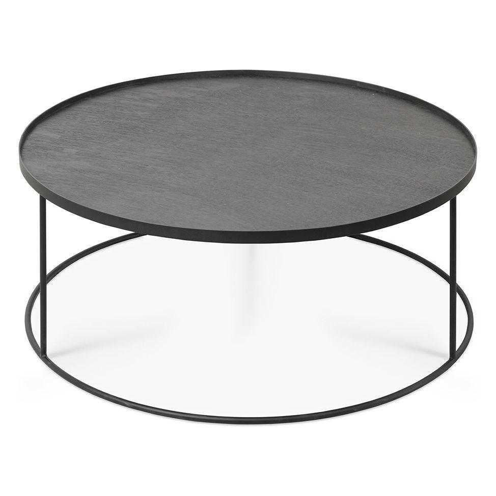 Ethnicraft Round Tray Coffee Table