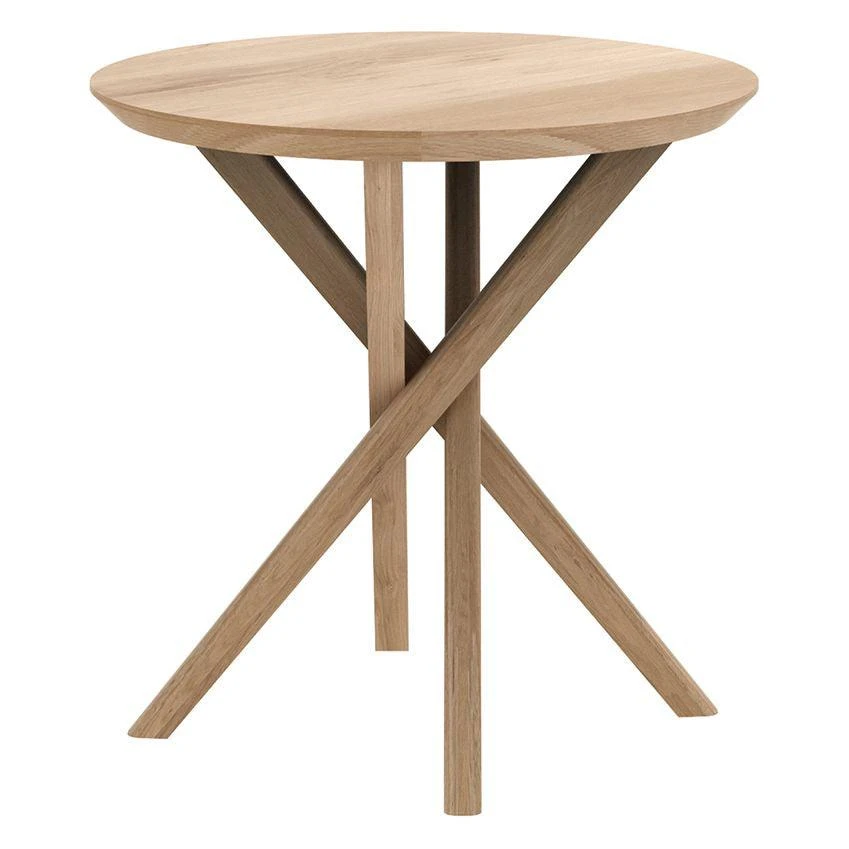Ethnicraft Oak Mikado Side Table 2 Ethnicraft Oak Mikado Side Table - Image 2