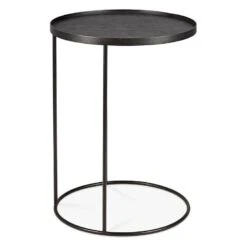 Ethnicraft Round Tray Side Table -Trit Houses Shop eth b03 1 045 03