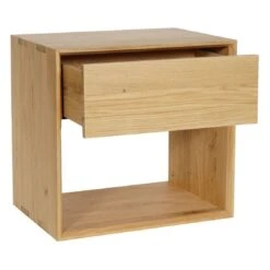 Ethnicraft Oak Nordic 1 Drawer Bedside Table Tall -Trit Houses Shop eth b04 1 018 3 38187af3 58cf 4aaf a52d ce92837f5d2c