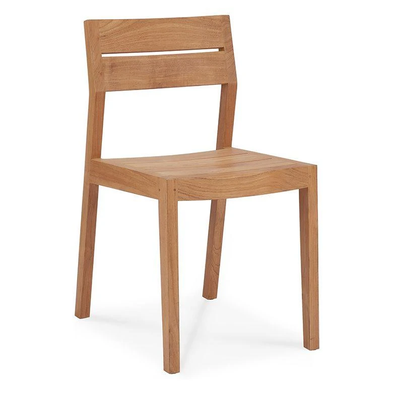 Ethnicraft Teak EX 1 Outdoor Dining Chair 1 Ethnicraft Teak EX 1 Outdoor Dining Chair