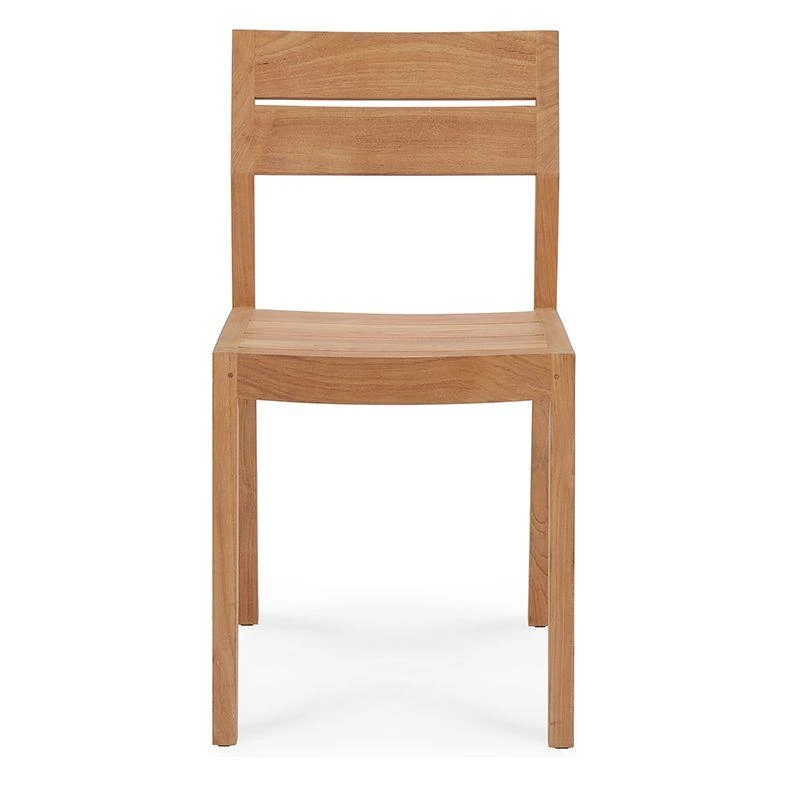 Ethnicraft Teak EX 1 Outdoor Dining Chair 2 Ethnicraft Teak EX 1 Outdoor Dining Chair - Image 2