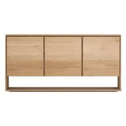 Ethnicraft Oak Nordic 3 Doors Sideboard