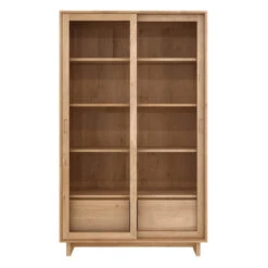 Ethnicraft Oak Wave Book Rack