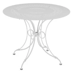 Fermob 1900 Dining Table 23 Fermob 1900 Dining Table -Trit Houses Shop fer b01 0 033 cotton white 960mm cropped fb9eb9a2 6d34 4f4e a22a 18c8525b601f
