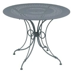 Fermob 1900 Dining Table 37 Fermob 1900 Dining Table -Trit Houses Shop fer b01 0 033 storm grey 960mm cropped 0af6191e b102 4478 bfcb 4055547c0f41