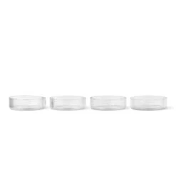 Ferm LIVING Ripple Serving Bowls - Set Of 4