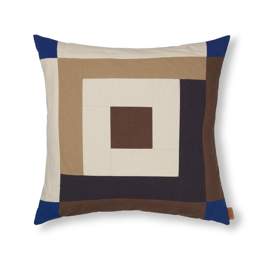 Ferm LIVING Border Patchwork Cushion 2 Ferm LIVING Border Patchwork Cushion - Image 2