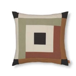 Ferm LIVING Border Patchwork Cushion