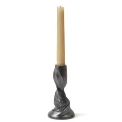 Ferm LIVING Gale Candle Holder 9 Ferm LIVING Gale Candle Holder -Trit Houses Shop fermLIVING SS24 GaleCandleHolder H13 BlackenedAluminium 1104268693 2