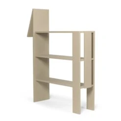 Ferm LIVING Horse Bookcase 14 Ferm LIVING Horse Bookcase -Trit Houses Shop fermLIVING SS24 HorseBookcase Cashmere 1104268913 3 web
