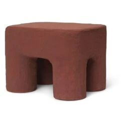 Ferm LIVING Podo Stool 10 Ferm LIVING Podo Stool -Trit Houses Shop fermLIVING SS24 PodoStool RedBrown 1104268964 1