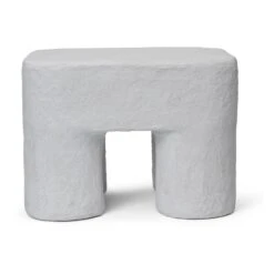 Ferm LIVING Podo Stool 15 Ferm LIVING Podo Stool -Trit Houses Shop fermLIVING SS24 PodoStool White 1104268963 2