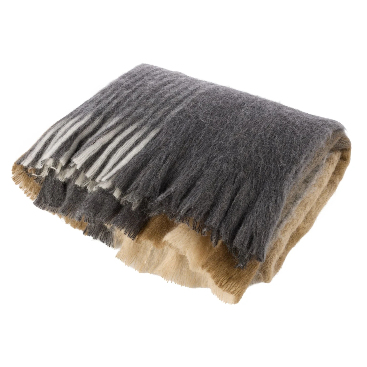 Andrela Wool Blend Woven Throw 2 Andrela Wool Blend Woven Throw - Image 2