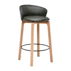 Glide Counter Stool With Backrest