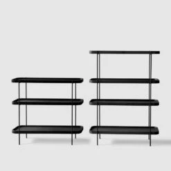 Humla Low Shelf - 100cm -Trit Houses Shop humla 100 low tall.BK
