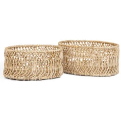 DBodhi Kawi Oval Basket - Set Of 2