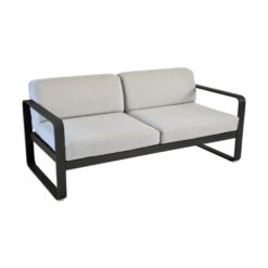 Fermob Bellevie 2 Seater Sofa 33 Fermob Bellevie 2 Seater Sofa -Trit Houses Shop liquorice
