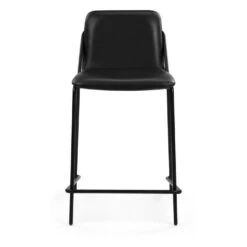 Sling Leather Counter Stool 6 Sling Leather Counter Stool -Trit Houses Shop mad c04 1 001 black leather 01 db874849 4fd5 46e6 8073 cf37c1d1dac1