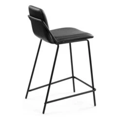 Sling Leather Counter Stool 7 Sling Leather Counter Stool -Trit Houses Shop mad c04 1 001 black leather 02 f5aa59a5 5704 4709 9960 26fca7c807d8