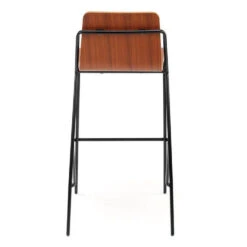 Sling Wooden Bar Stool -Trit Houses Shop mad c04 1 005 walnut black 01 a4485c95 4d03 4791 962b e1b578664718